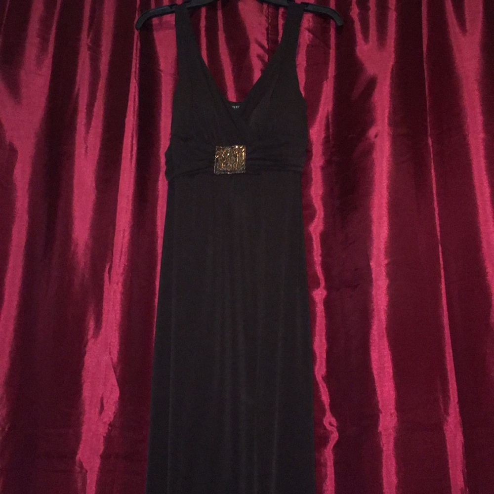 Brown long dress